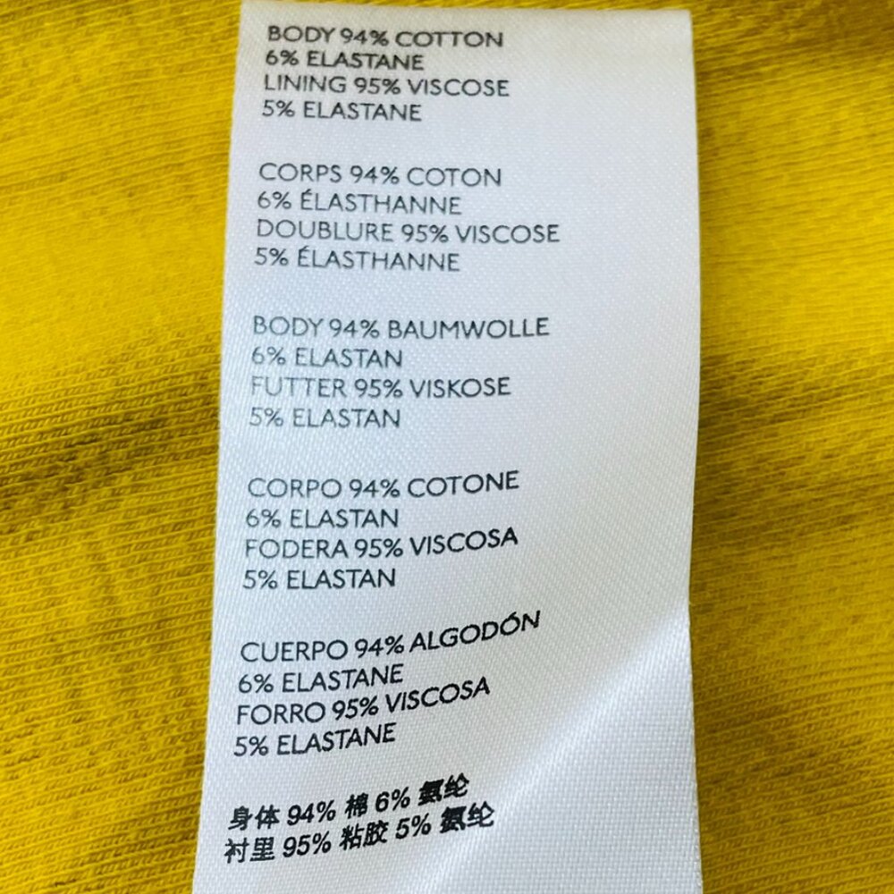 Anthropologie Maeve NEW Gillian Knit Tiered Maxi Dres Size M Mustard Yellow - Picture 14 of 14